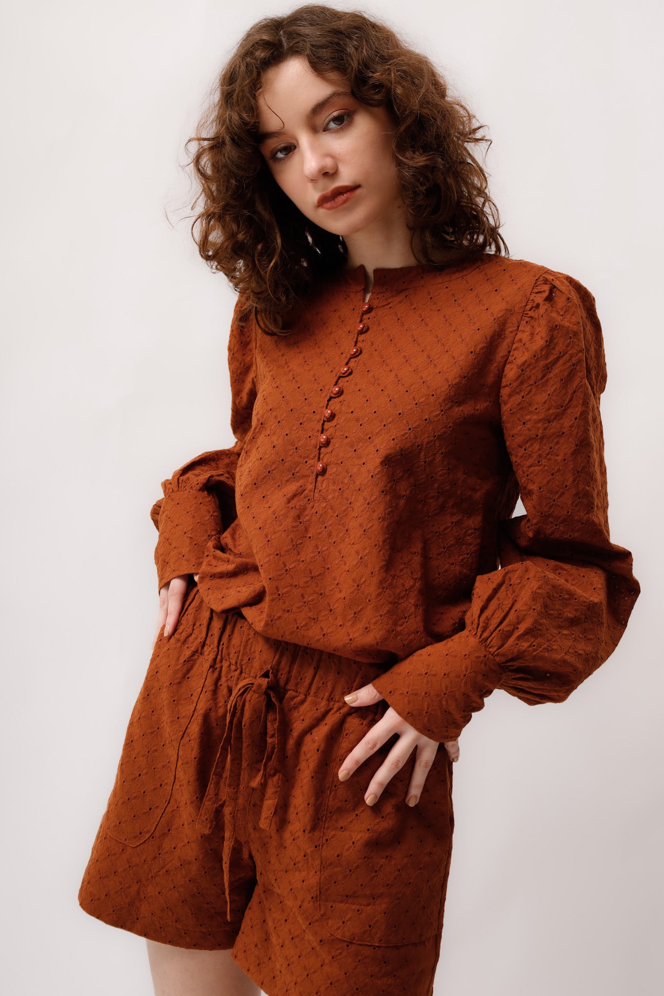 Cotton Embroidered Set